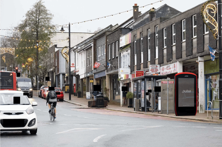 How the smart hub on Fore Street in Saltash could look (Picture: Cornwall Council)