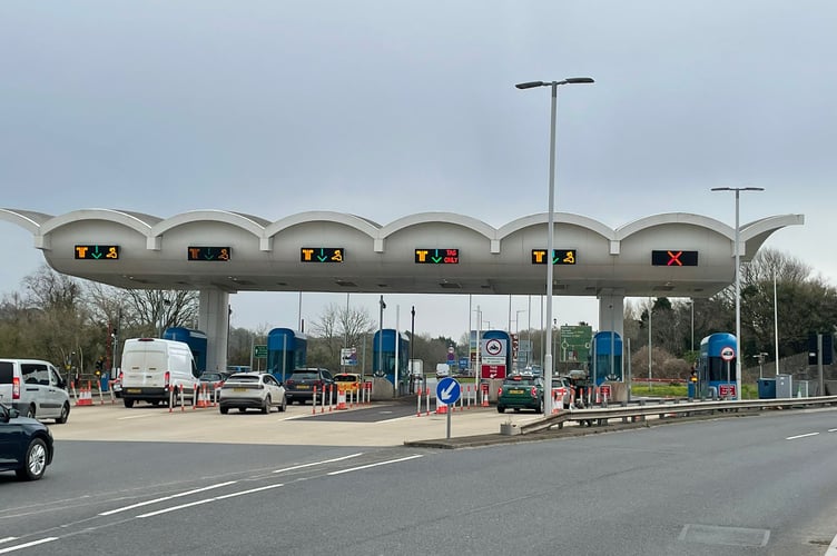 Tamar Bridge Toll.