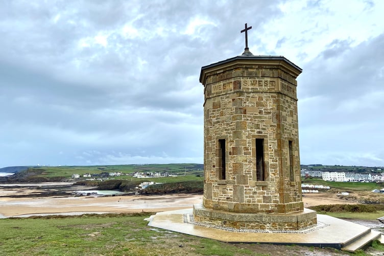 Storm Tower was dismantled and then re-erected 100 metres inland in 2024. (Picture: Andrew Townsend)
