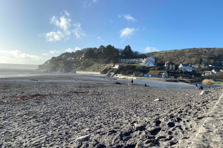 Seaton beach in Cornwall on a sunny day in the winter. (Picture: Andrew Townsend)