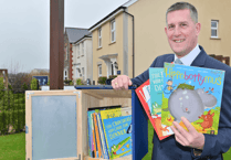 Free books up for grabs as pop-up library opens at Treledan