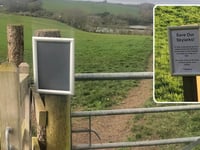 Warning notices removed at Churchtown Farm spark concern