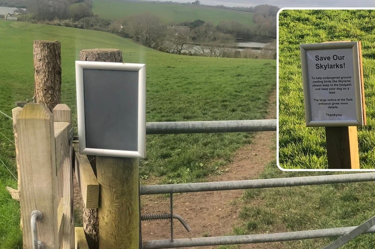 Warning signs for those using Churchtown Farm are being removed much to the annoyance of those who help protect the local reserve