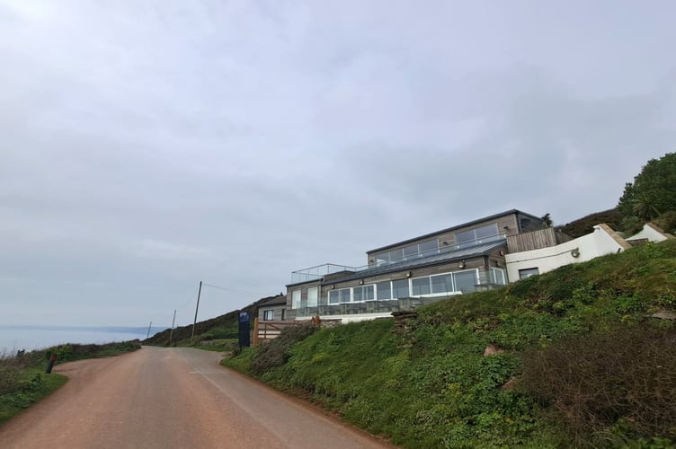 The property overlooking Whitsand Bay, which previously operated as popular restaurant The View (Pic: Tonny Steenhagen)