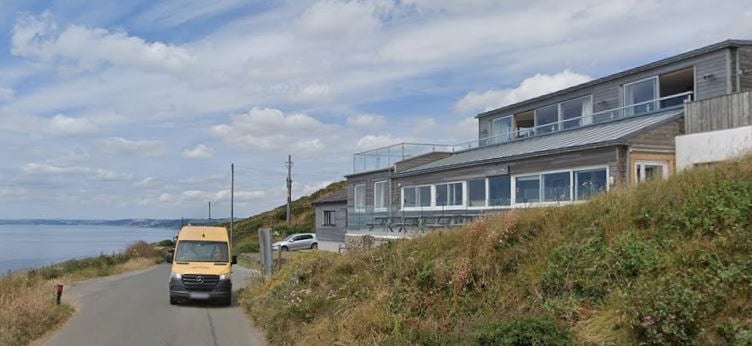 The restaurant formerly known as The View on Treninnow Cliff, near Millbrook on the Rame Peninsula (Picture: Google Maps)