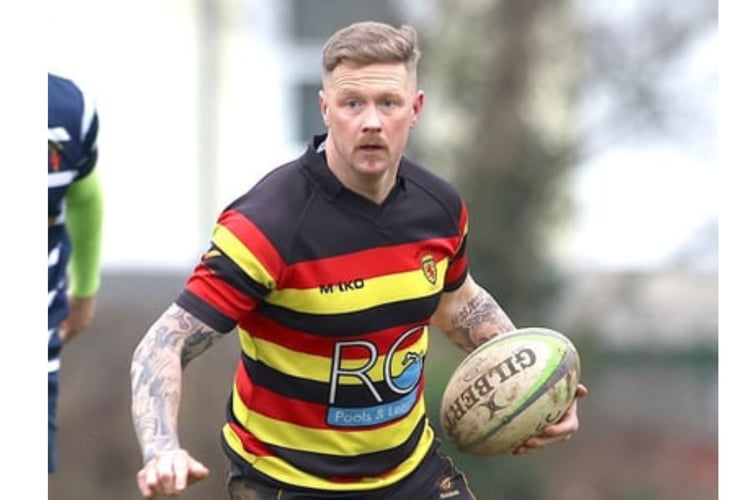 Saltash skipper Jim Moriarty ran out for his 250th appearance for the club (Picture: Glen Rogers)