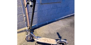 Police seize e-scooter being ridden by young person