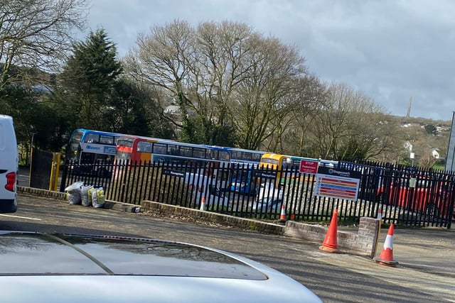 Planning: Stagecoach withdraw application for Bodmin bus depot