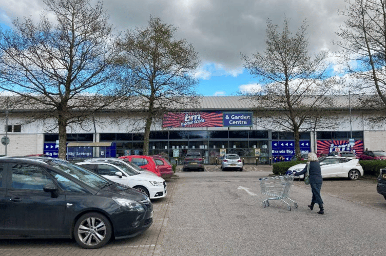 The B&M retail store in Liskeard (Picture: Cornwall Council)