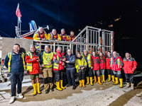 Looe Valley Rotary backs lifeboat crew with vital equipment