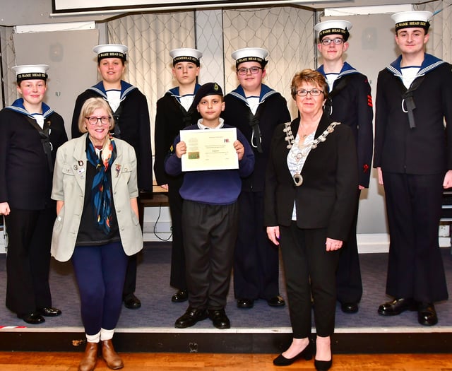 Local heroes recognised for supporting Poppy Appeal