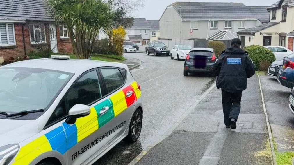 Officers monitor streets following local parking concerns