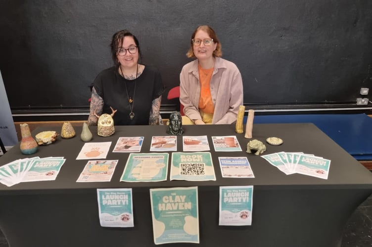 Representatives from Clay Haven were among those on show at the Liskeard Community Fair