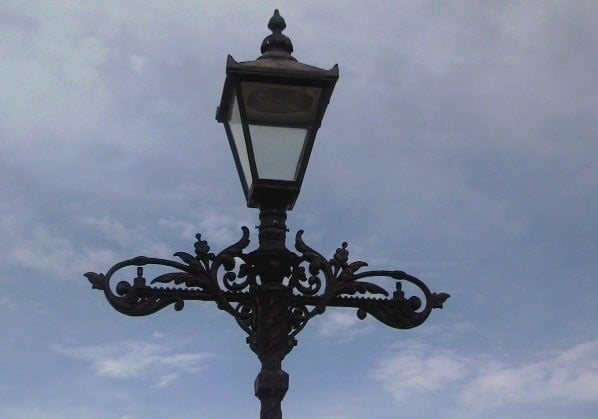 The historic lantern which Cornwall Council wants to replace.
