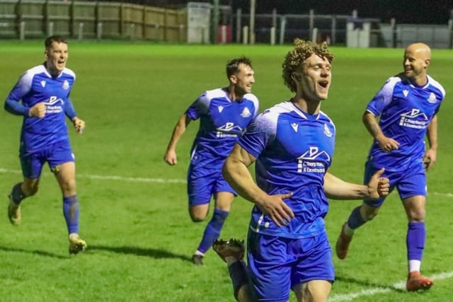 Newton's late header moves Blues within a win of Premier West title