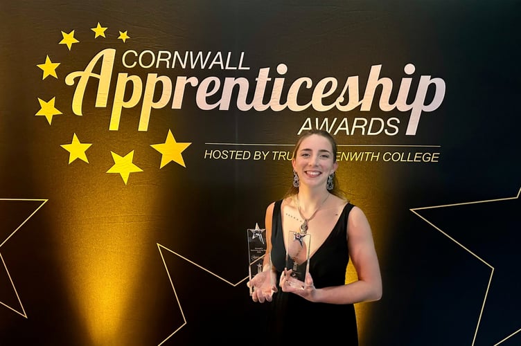 Cornwall Apprenticeship Awards Holly Doran.