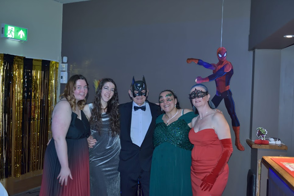 The Superhero Masquerade Ball put on by Torpoint-based Beat4Autism was hailed a resounding success by everyone that attended