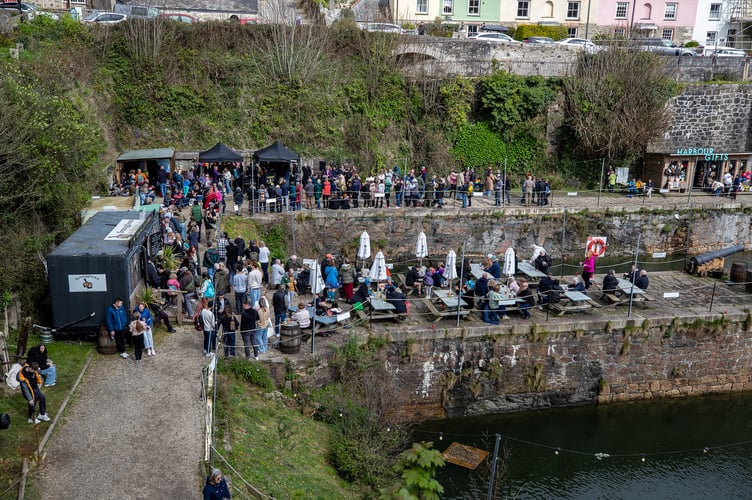 A special season launch event drew crowds to the harbour at Charlestown. (Picture: Paul Williams)