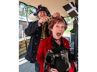 Pirate after your cash for three good causes