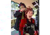 Pirate in Cornwall after your cash for three good causes