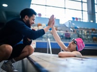 Cornish swimmers dive into fundraising success