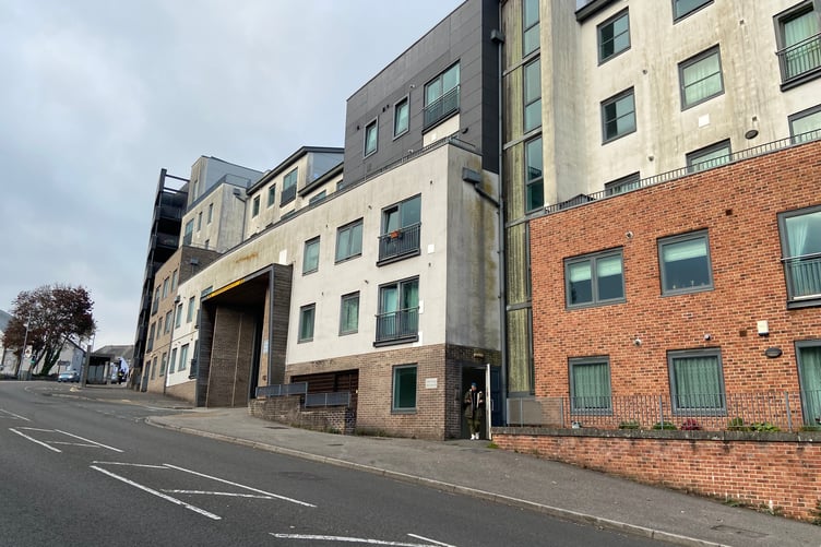 Trinity Street in the centre of St Austell is to be converted to one way during the project. (Picture: Andrew Townsend)