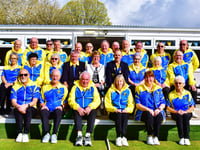 Bowling club welcome town mayor to start new outdoor season