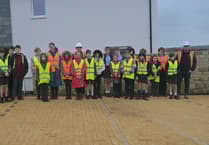 Children name new housing development in Dobwalls