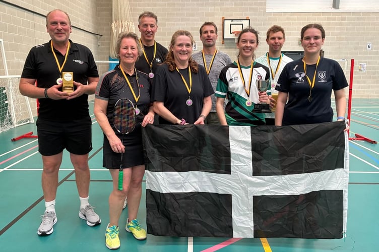 Snozzle and Kensa, Cornwall Badminton Kernow Cup.