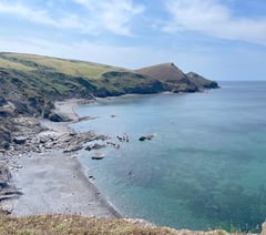 Beautiful but most treacherous shores near Crackington Haven