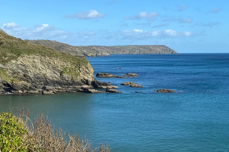 Looking back along the stunning south coast of Cornwall towards Dodman Point. (Picture: Andrew Townsend)