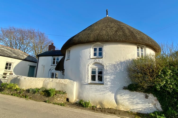 One of the roundhouses in the village of Veryan in Cornwall. (Picture: Andrew Townsend)