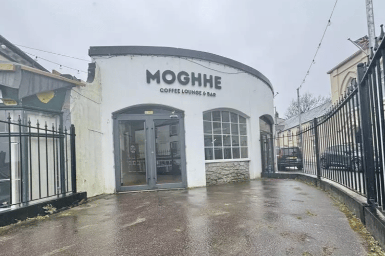 The former Moghhe venue in Liskeard is set to go under the hammer next month at auction