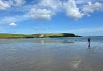 Search for missing man off Polzeath Beach