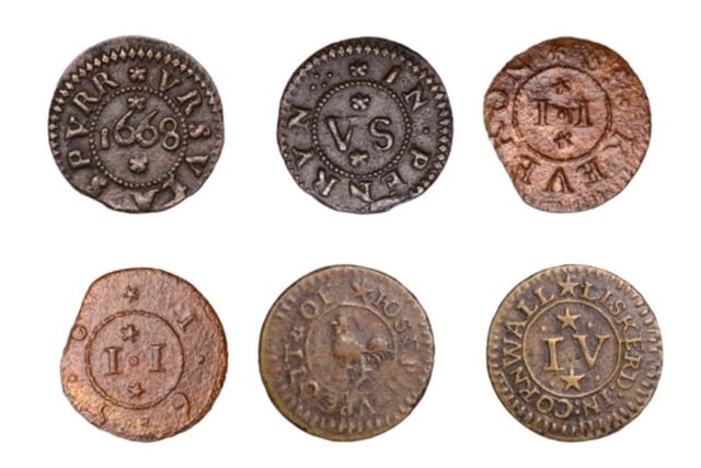 Historic Cornish token collection sells for more than £21,000