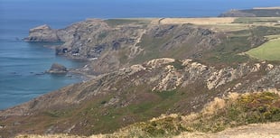 Amazing views from highest cliff in the county