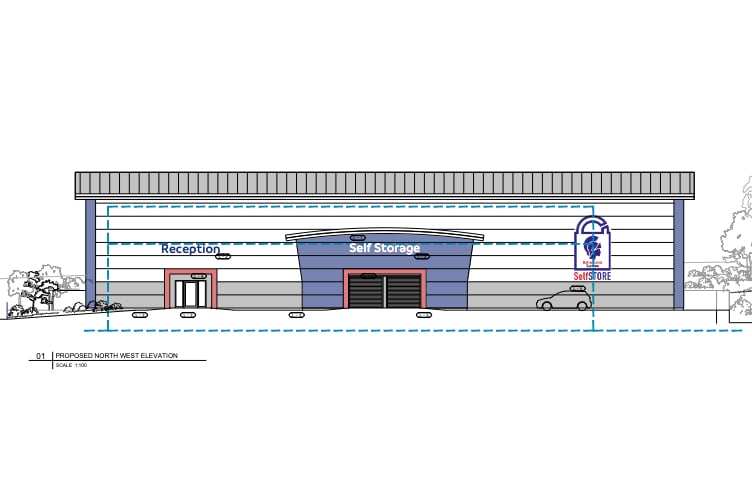 A drawing of the proposed building for Britannia Lanes of Cornwall. (Picture: CSA Architects)