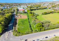 Early works at new development site on outskirts of St Austell