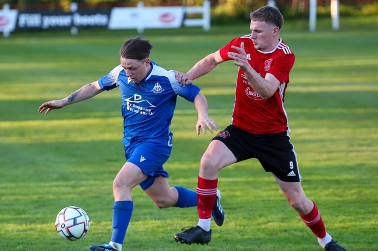 Harry Jeffery and Kieran Prescott.