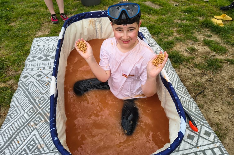 Twelve-year-old Denny Kaya, who attends Lostwithiel Scouts, decided to take on a challenge with a difference to earn his fundraising badge