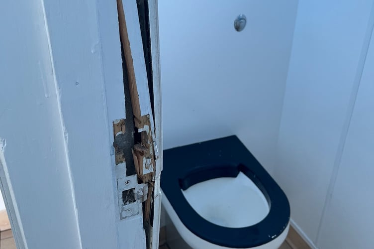 Saltash Town Council have reported yet more vandalism at two of their toilet facilities within the town