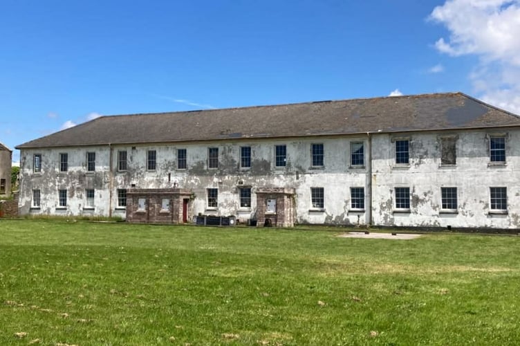 The Maker Heights barrack block.