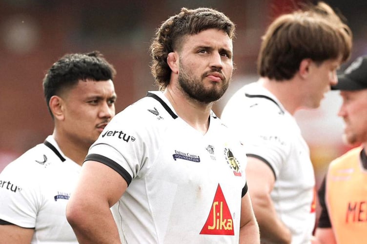 Exeter Chiefs forward Ethan Roots has been handed a three-game ban following his red card at Gloucester (Picture: Exeter Chiefs)