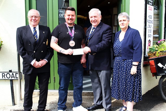 Butcher pounds London streets to raise thousands for charity