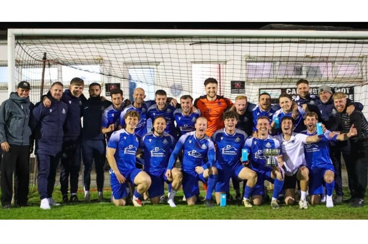 Liskeard Athletic Champions Bowl winners.