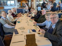Sunday lunch gathering goes down a treat for Oddfellows members 