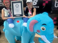 Looe pair stampede into record books