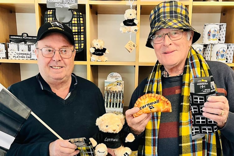 There was a warm Cornish-themed welcome to visitors at Saltash Heritage Museum (Picture: Rachel Bullock)