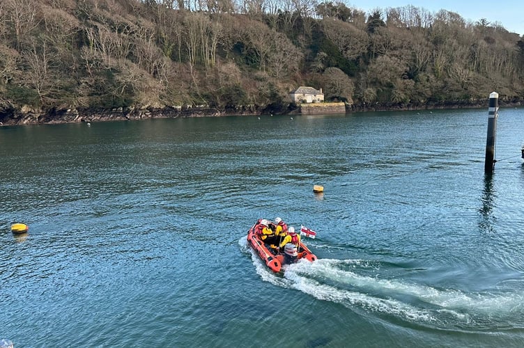 Fowey RNLI.