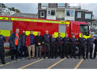 Firefighting skills showcased during station tour